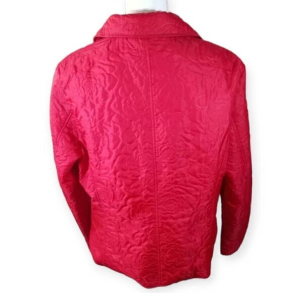 JG HOOK RED QUILTED PUFFER JACKET SZ.L EUC - Picture 3 of 5